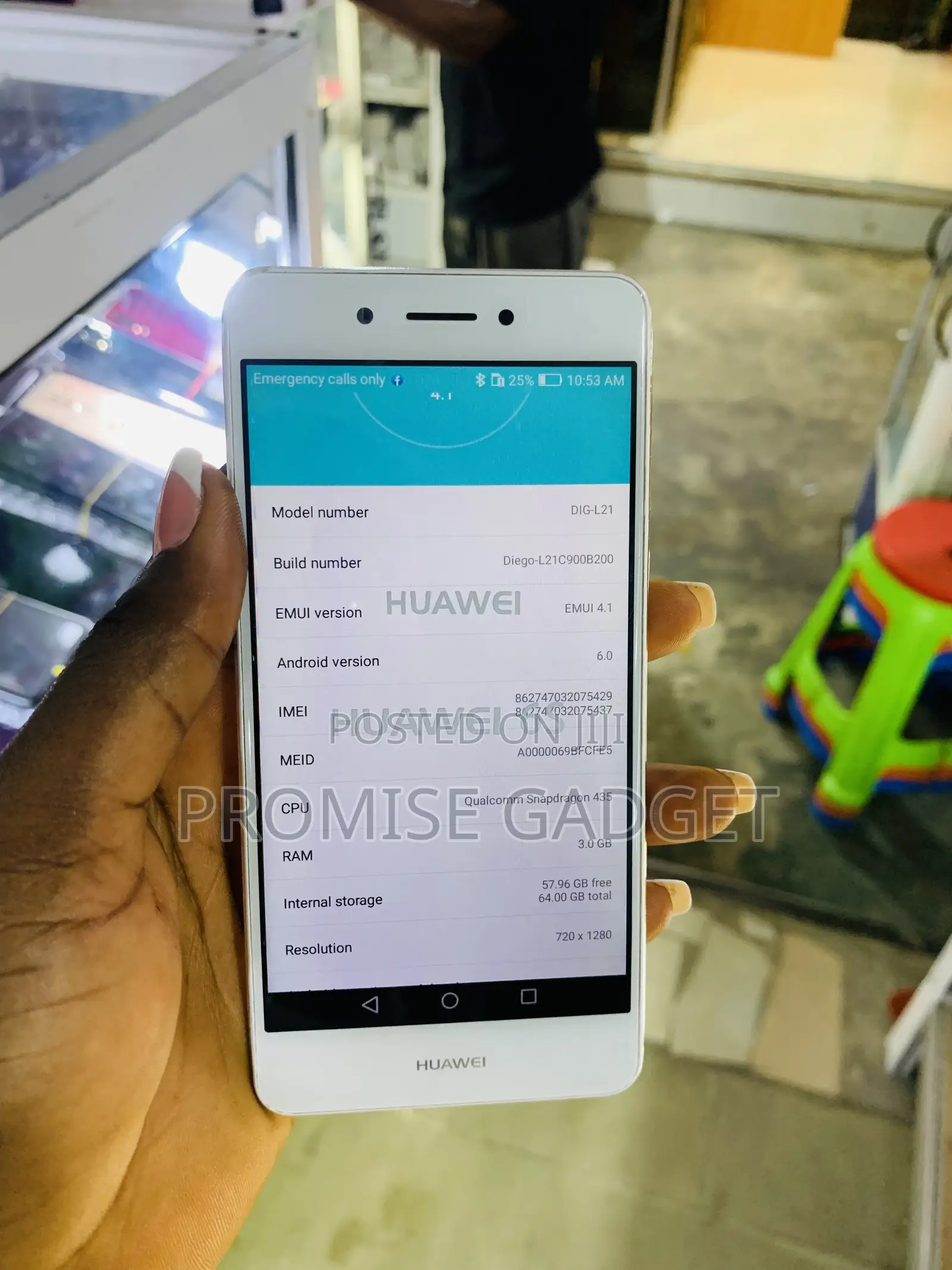 Huawei Enjoy 6s 32 GB Silver