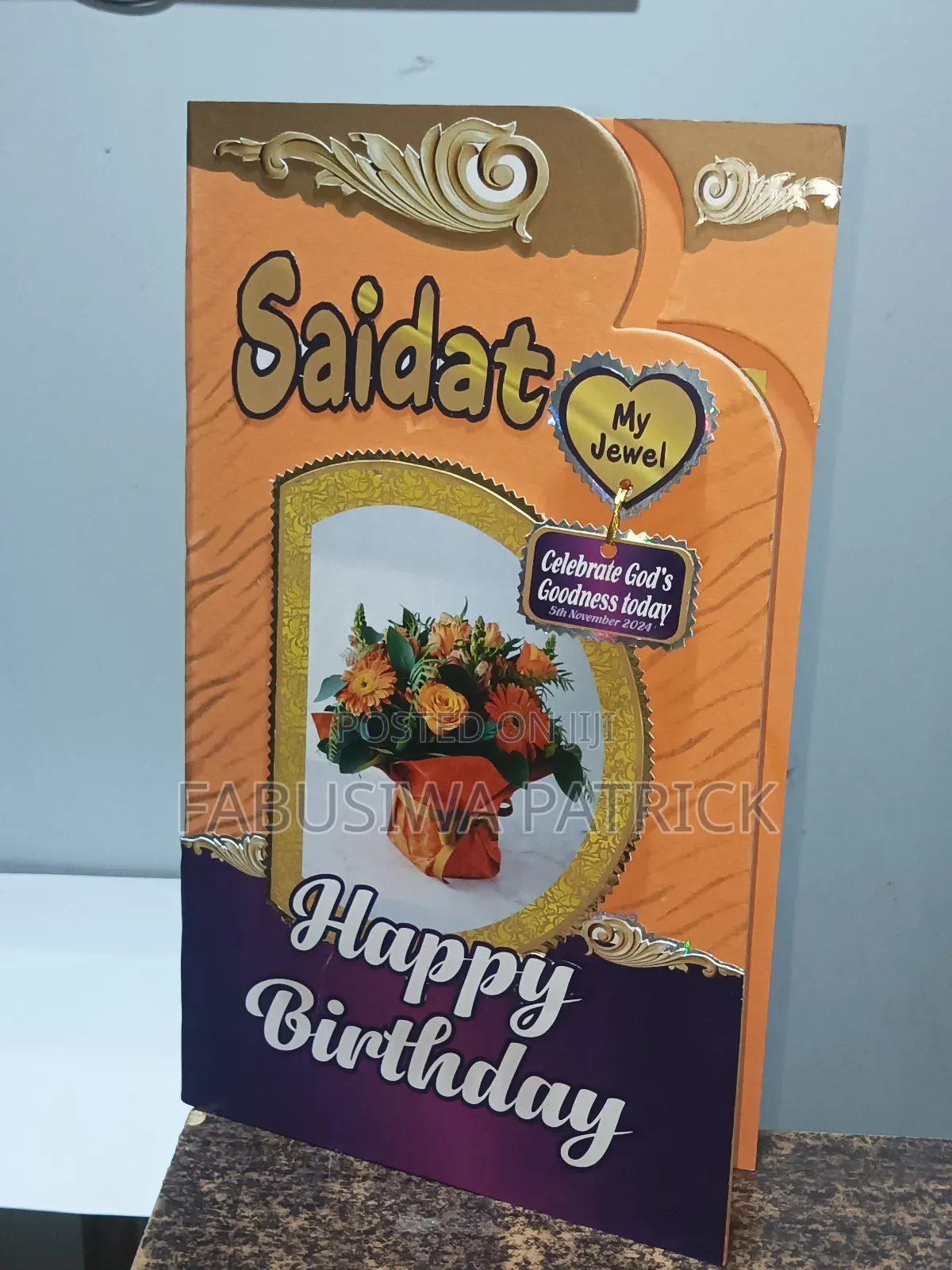 Customize Handmade Greetings Card