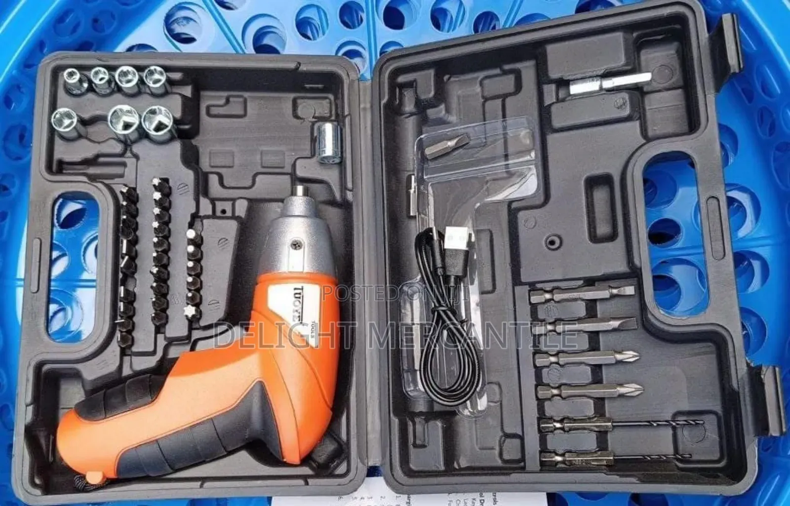 Rechargeable Screwdriver Set 45pieces