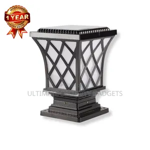 Solar Powered Pillar Waterproof Outdoor Light