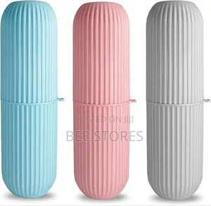 Toothpaste and Toothbrush Travel Case Holder