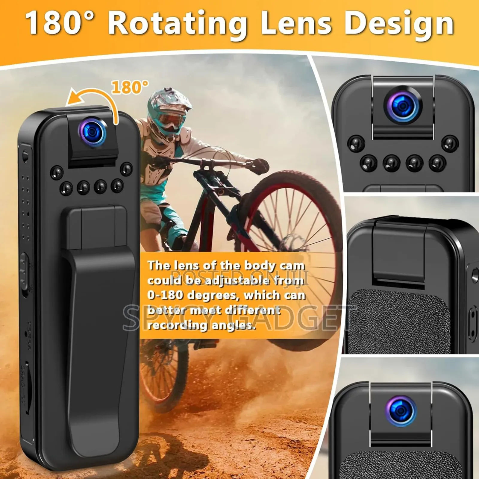 Hd Mini Body Camera With Night Vision