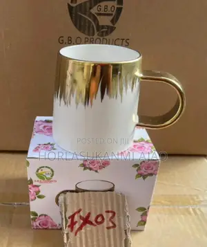 1pcs Gold Ring Mug 1pcs in a Pack