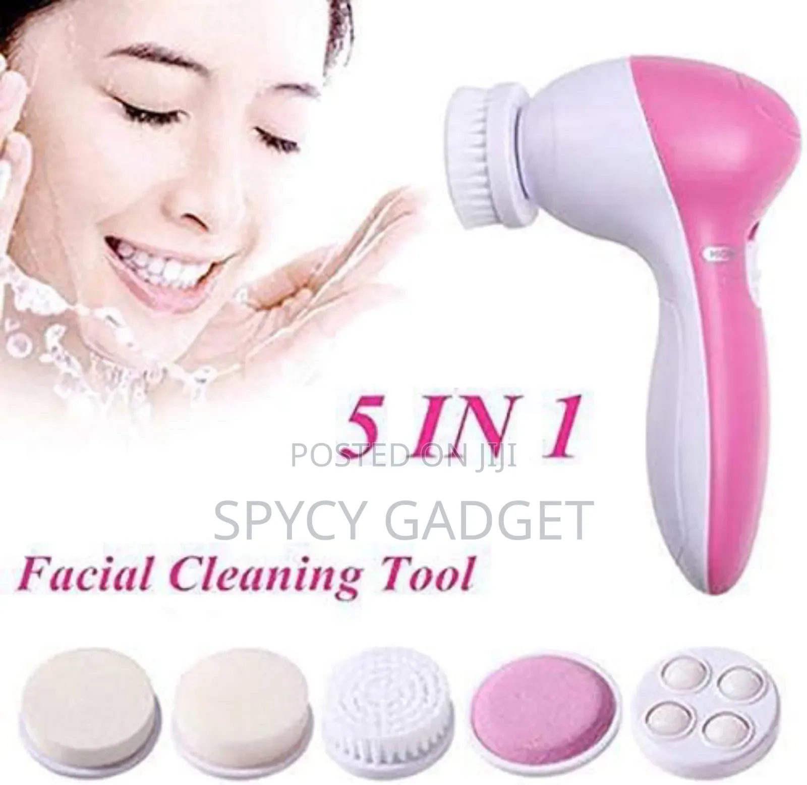 Battery Powered 5 in 1 Beauty Care Massager
