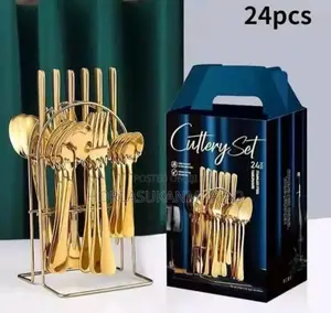 Gold Set of Spoons