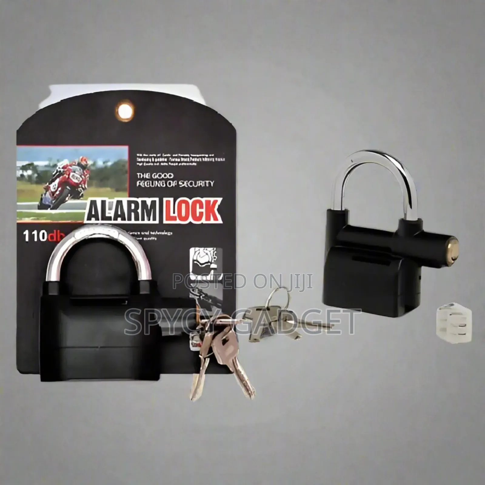 Security Padlock With Smart Alarm