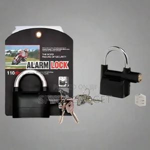 Security Padlock With Smart Alarm