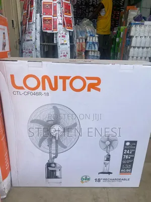 Water Mist
Solar & Rechargeable Fan