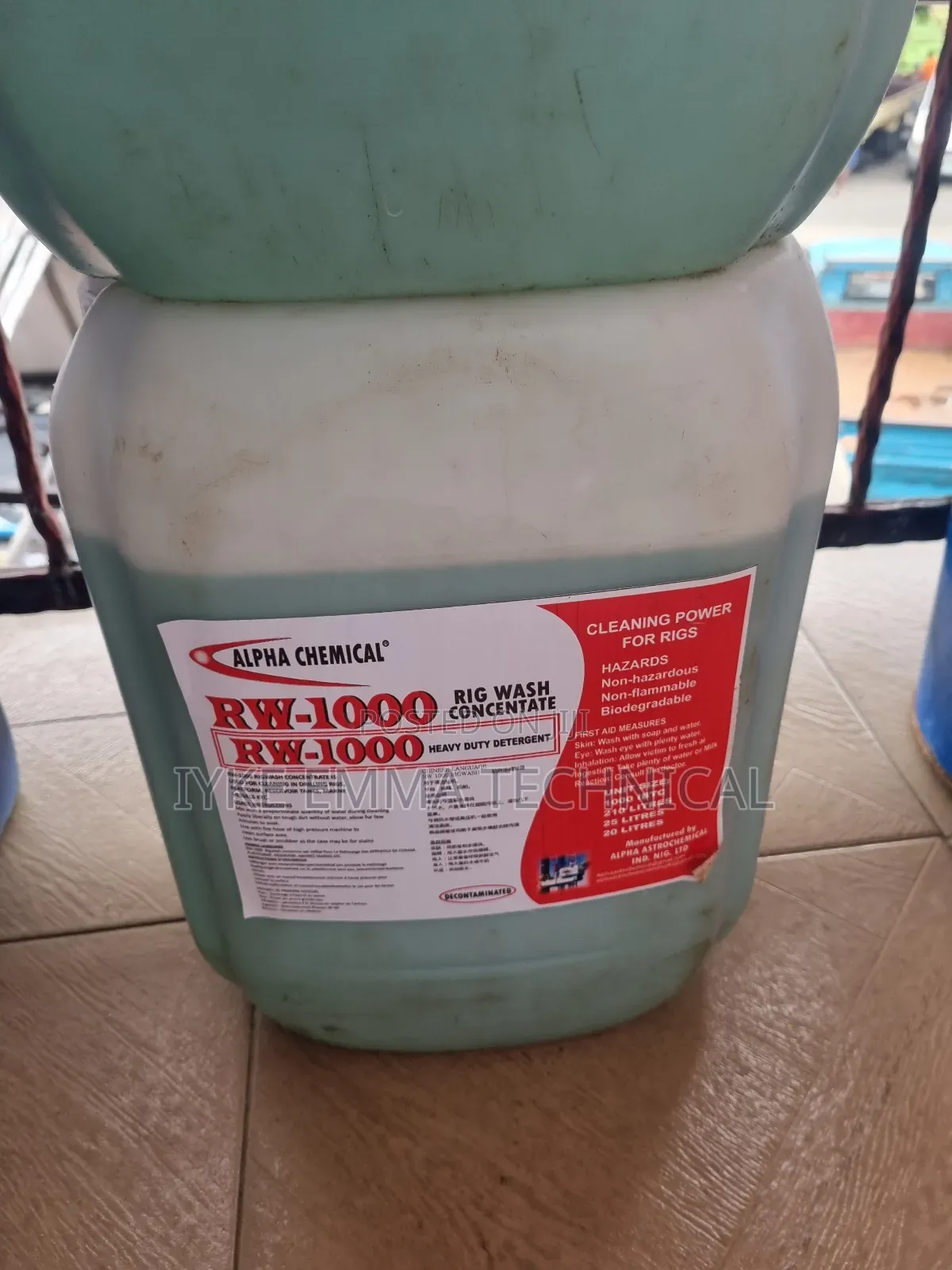 Rig Wash Liquid Concentrate