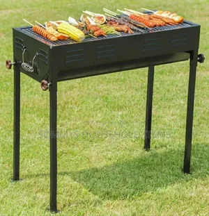Charcoal Barbecue Grill Stand