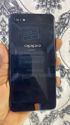 Oppo F7 128 GB Black