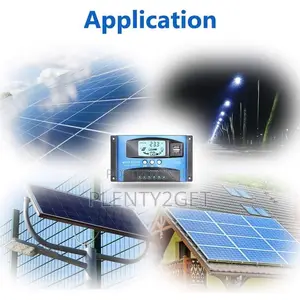 Powmr 30a MPPT Solar Charge Controller Dual Usb 12v 24v