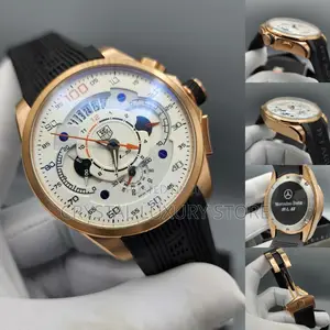 Tag Heuer Quality Luxury Men Rubber Strap Wristwatch