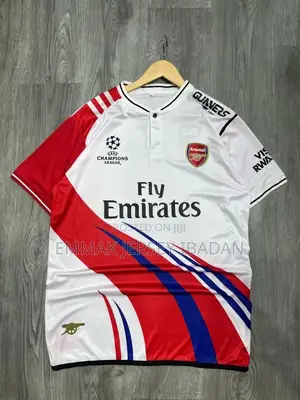 Arsenal Jersey - Champions League - High Quality
