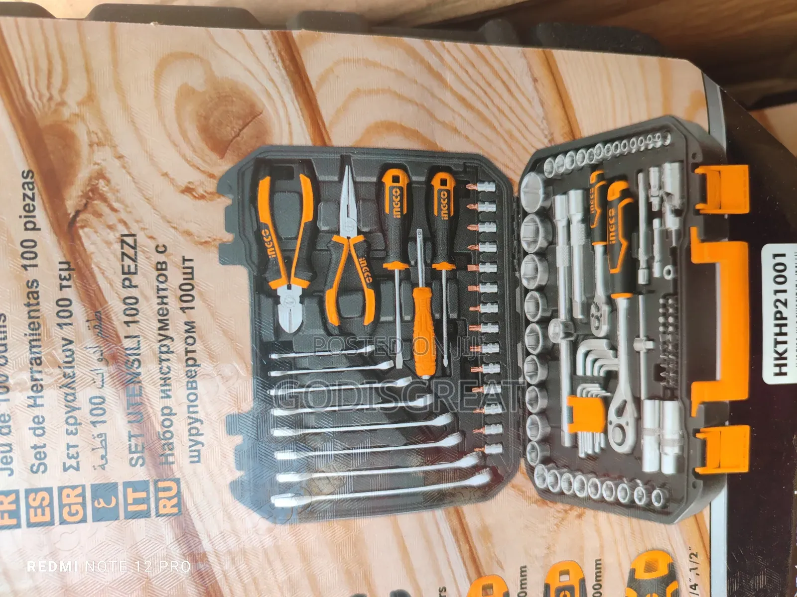 100pcs Tools Set Ingco