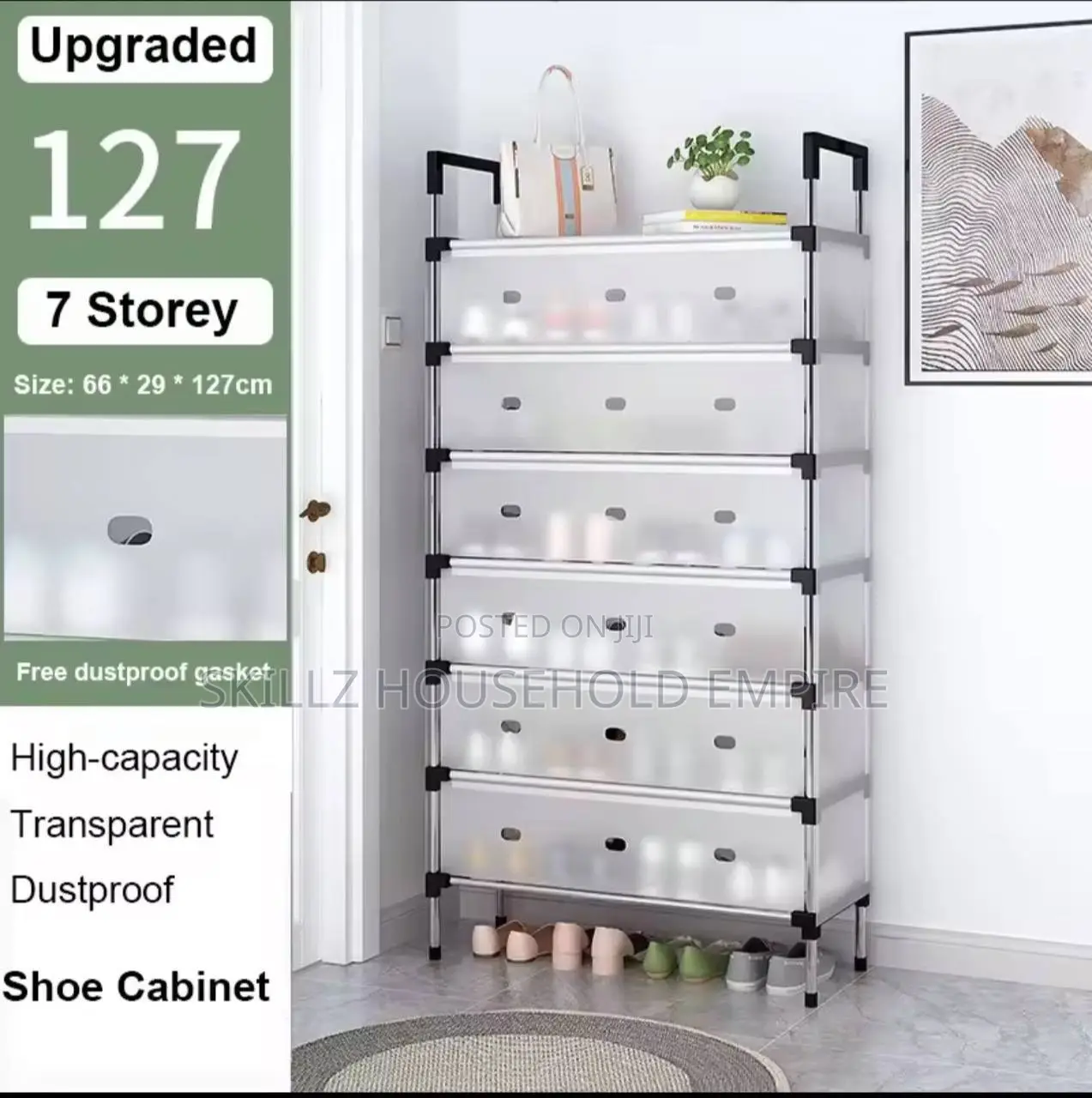 7 Layer Dust Proof Rack