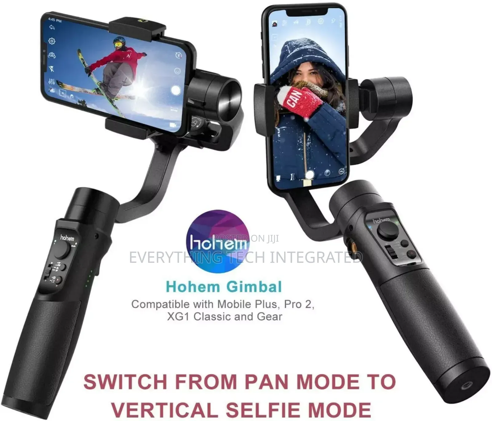 3-Axis Gimbal Stabilizer for Smartphone - Hohem