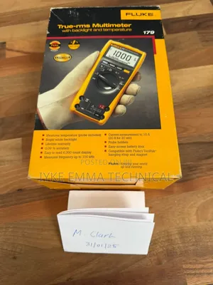 Fluke 179 True RMS Multimeter With Backlight and Temperature