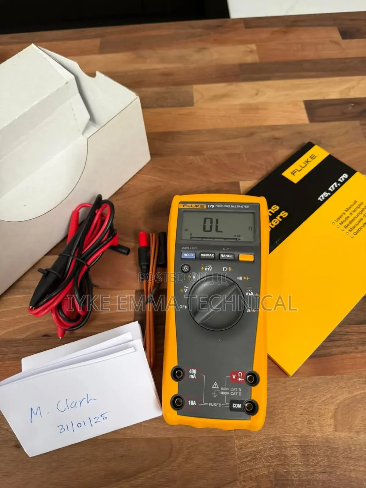 Fluke 179 True RMS Multimeter With Backlight and Temperature