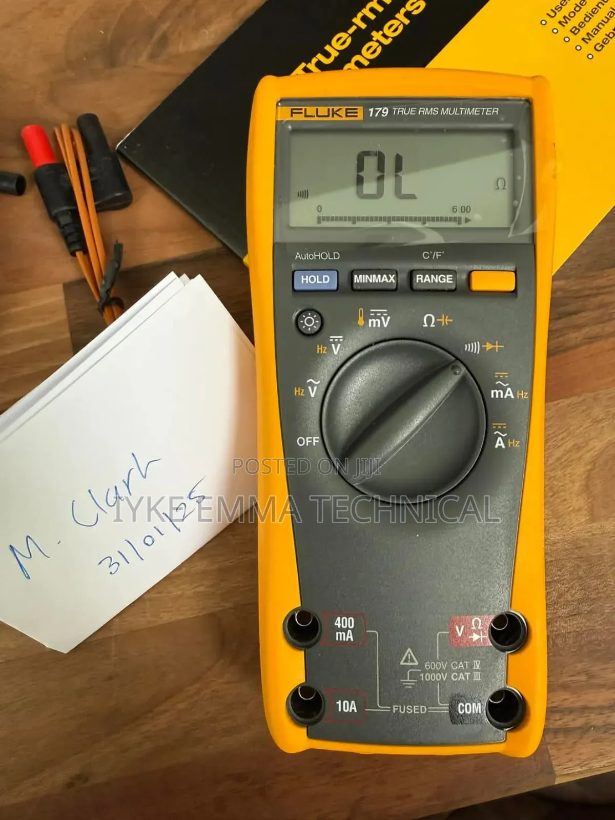 Fluke 179 True RMS Multimeter With Backlight and Temperature