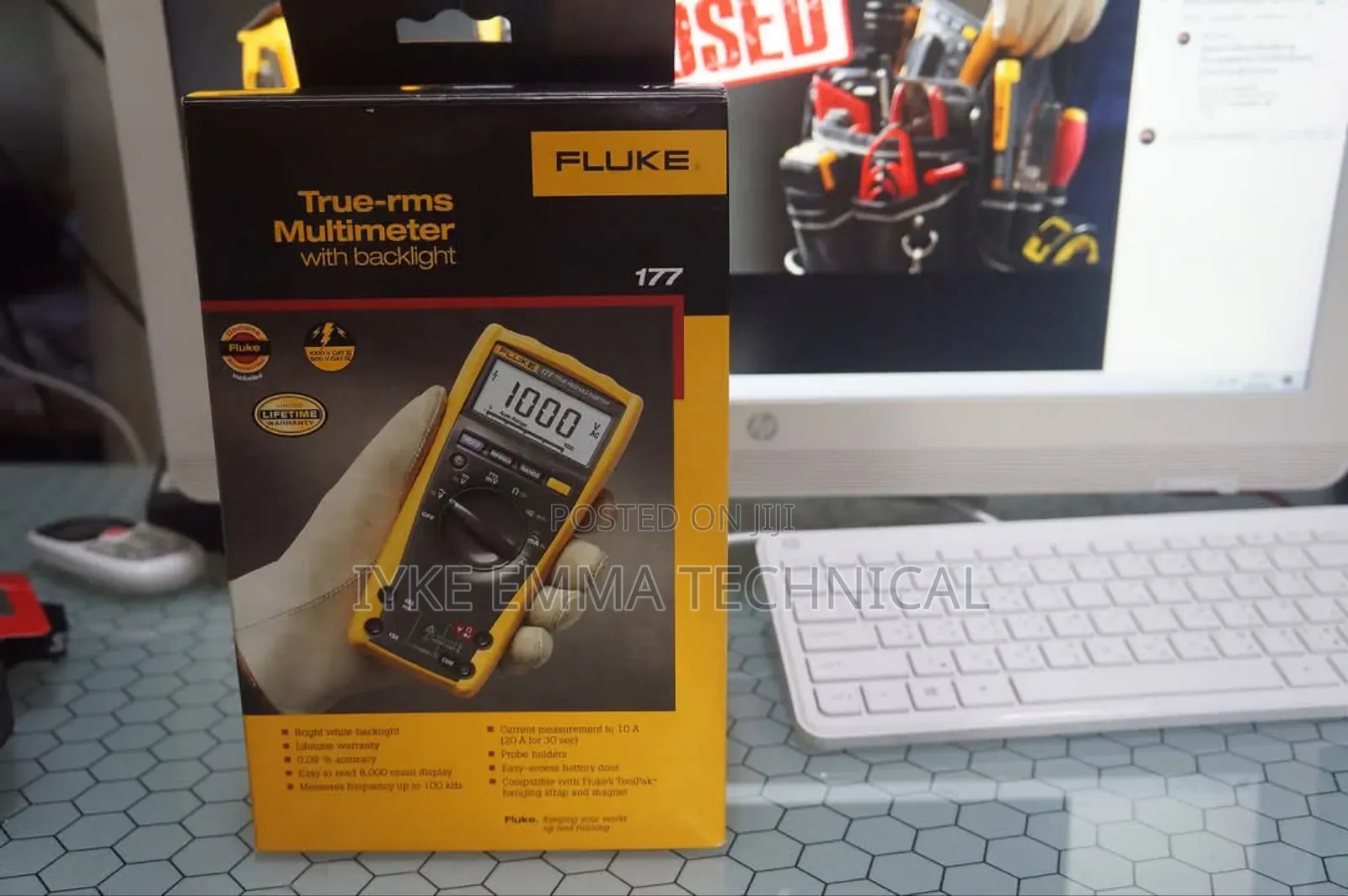 Fluke 177 True Rms Digital Multimeter With Backlight