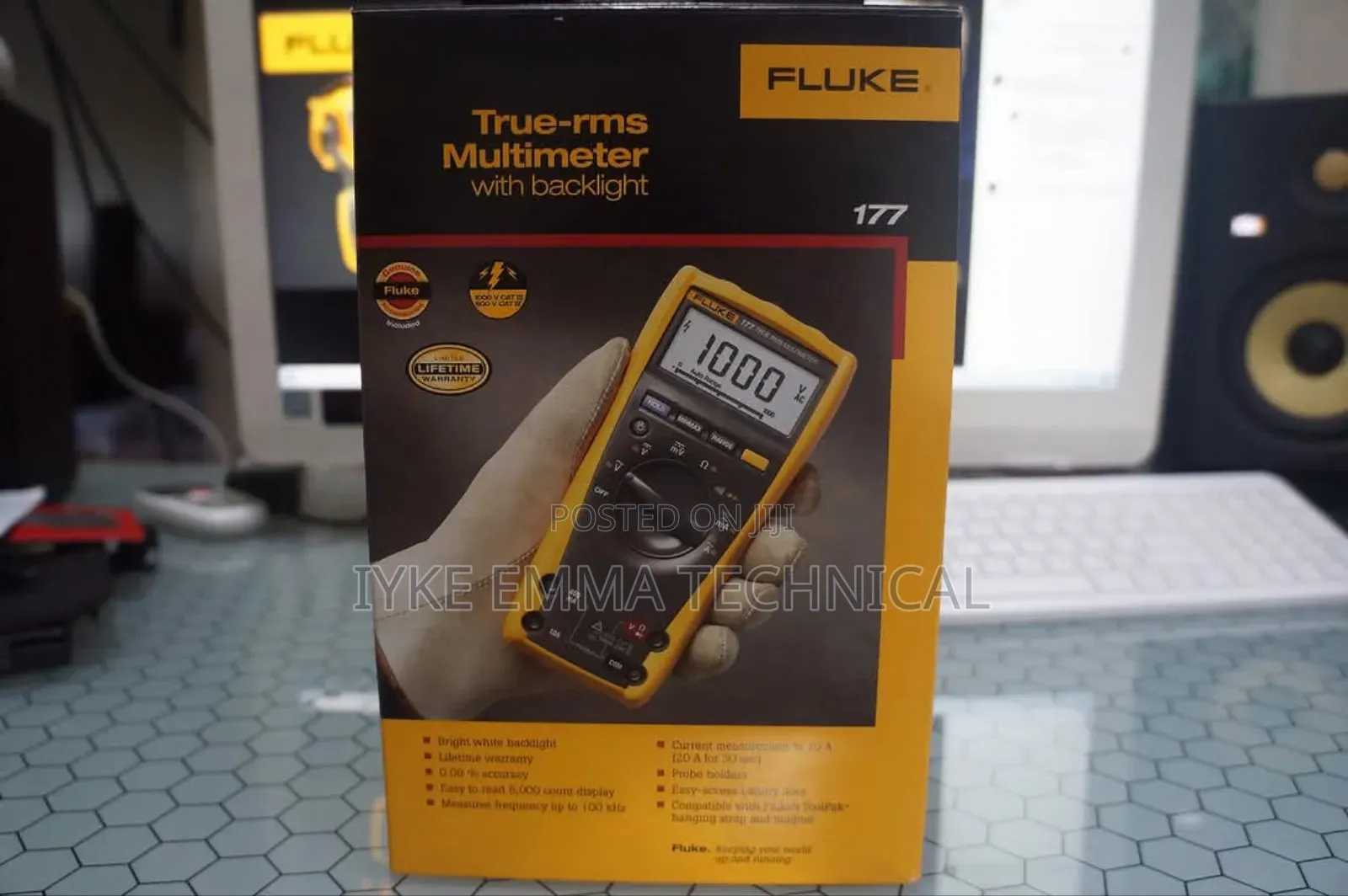 Fluke 177 True Rms Digital Multimeter With Backlight