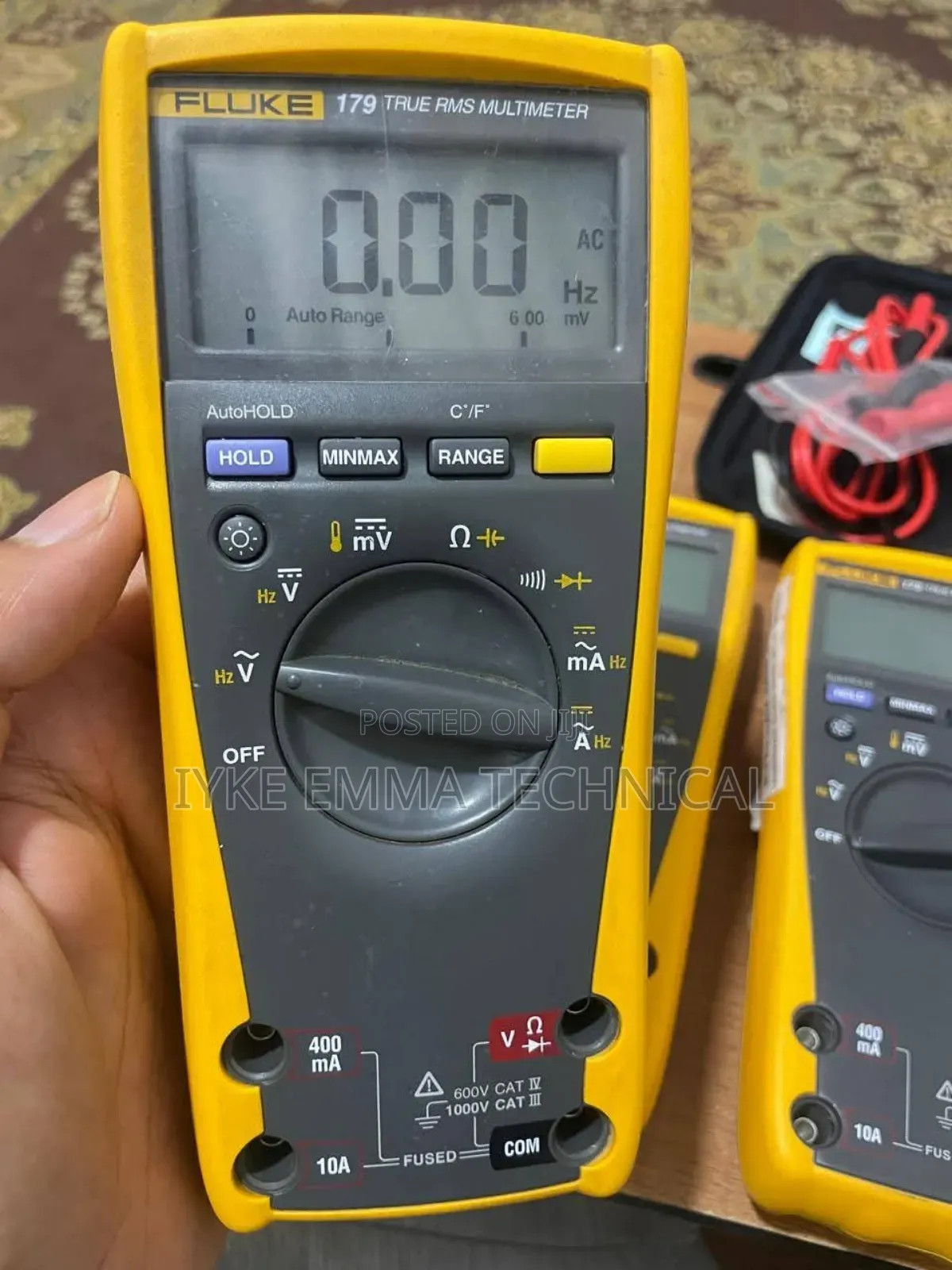 Fluke 177 True Rms Digital Multimeter With Backlight