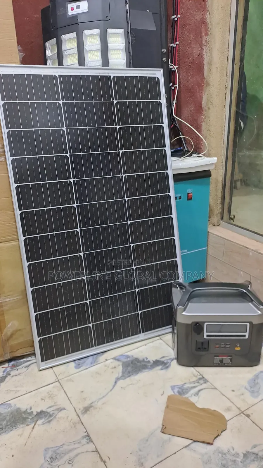 1000w Solar Generator With Panel % Lithium Battery
