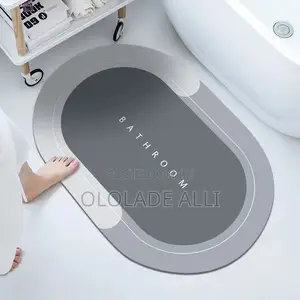 50 × 80 Cm Big Silicone Bathroom Absorbent Mat