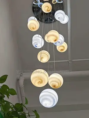 Modern High Roof Chandelier