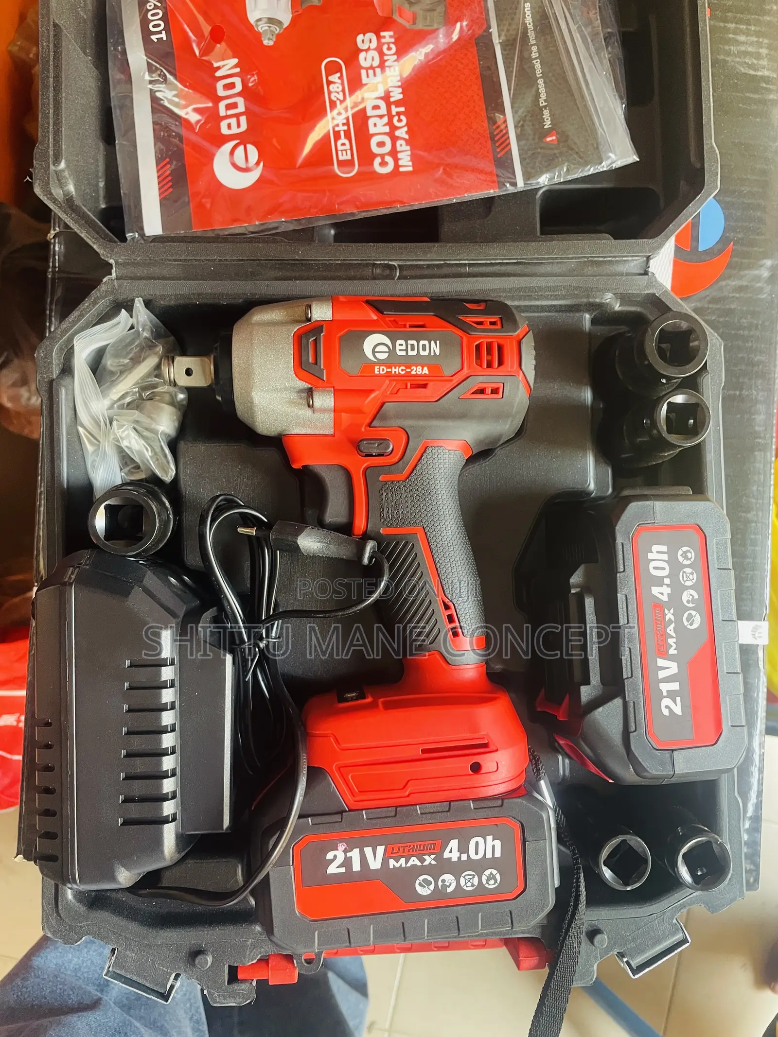 Cordless Impact Wrench Edon