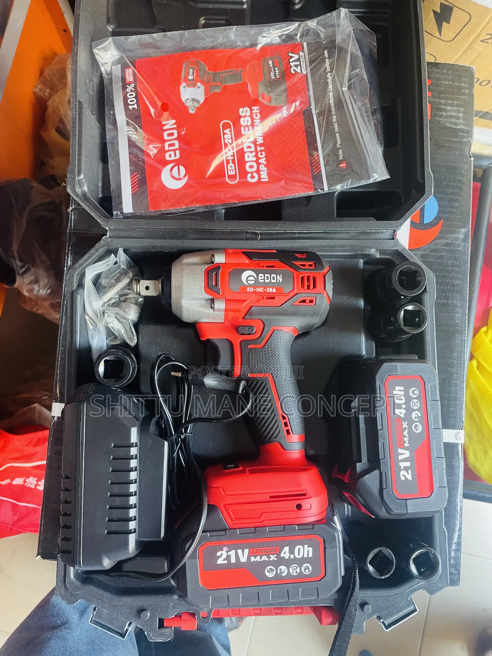 Cordless Impact Wrench Edon