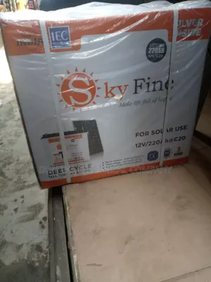 Deep Cycle Solar Battery