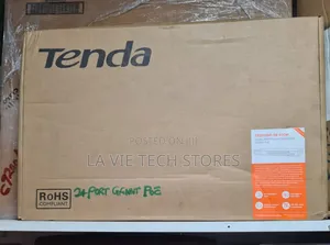 Tenda 24 Port Gigabit and Poe Ethernet Switch