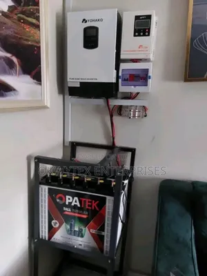 2.5kva Inverter and 2 Batteries Setup