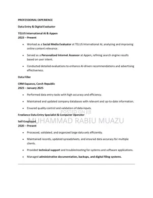 Remote Data Entry Specialist