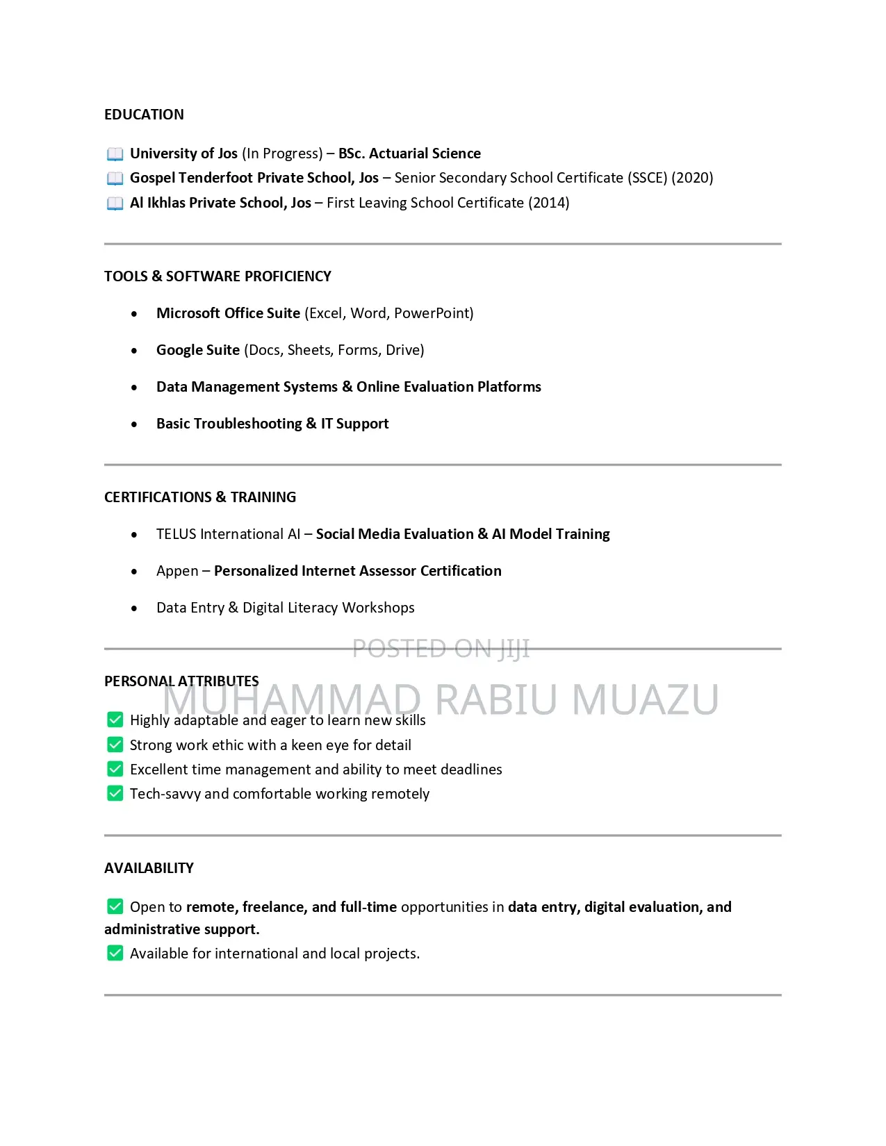 Remote Data Entry Specialist