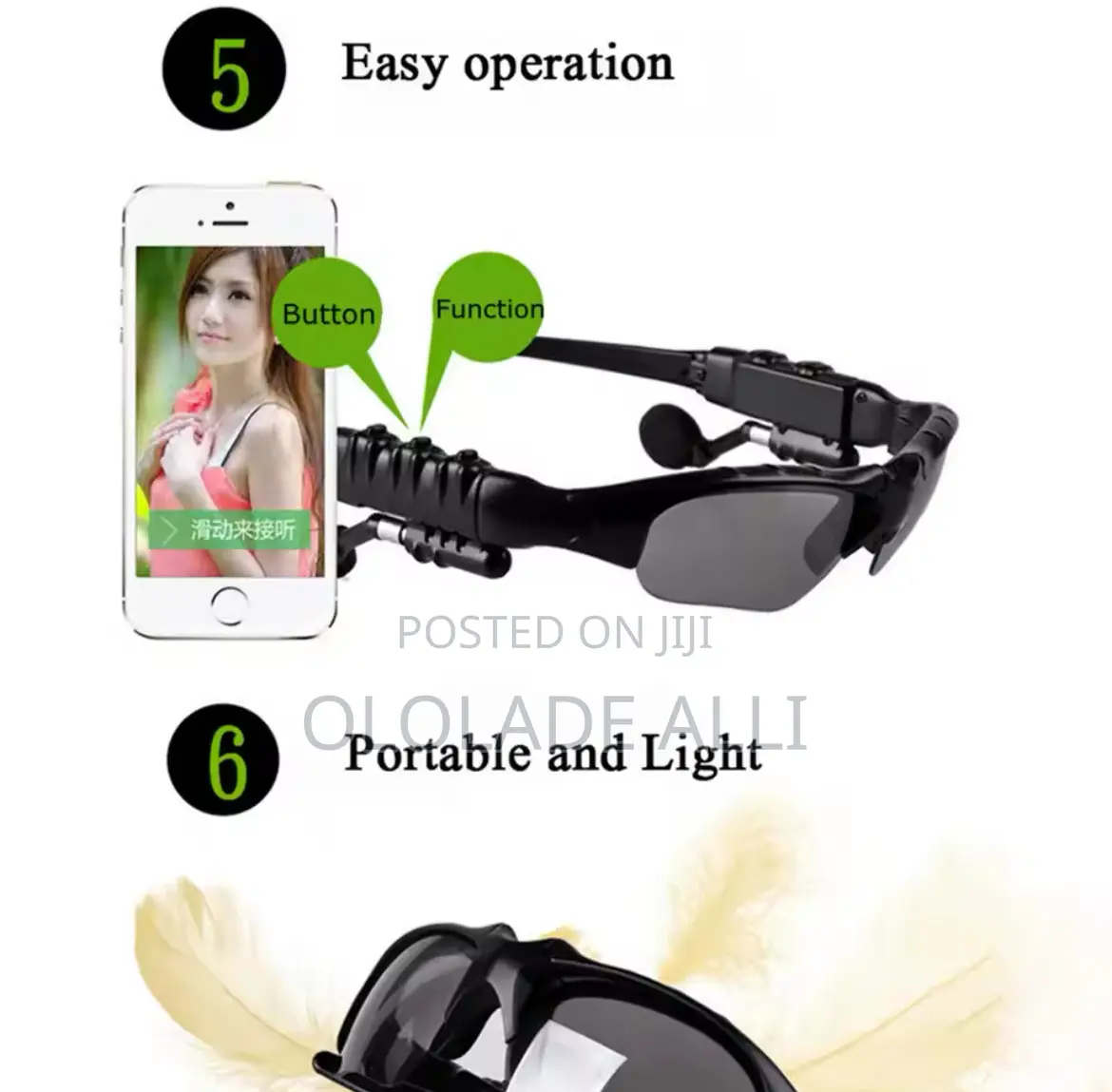 Wireless Bluetooth 4.1 Headset Fashion