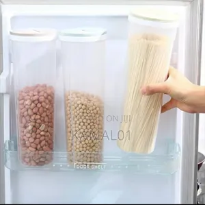 Kitchen Jars 2l Tall Clear Spaghetti Pasta Storage Container