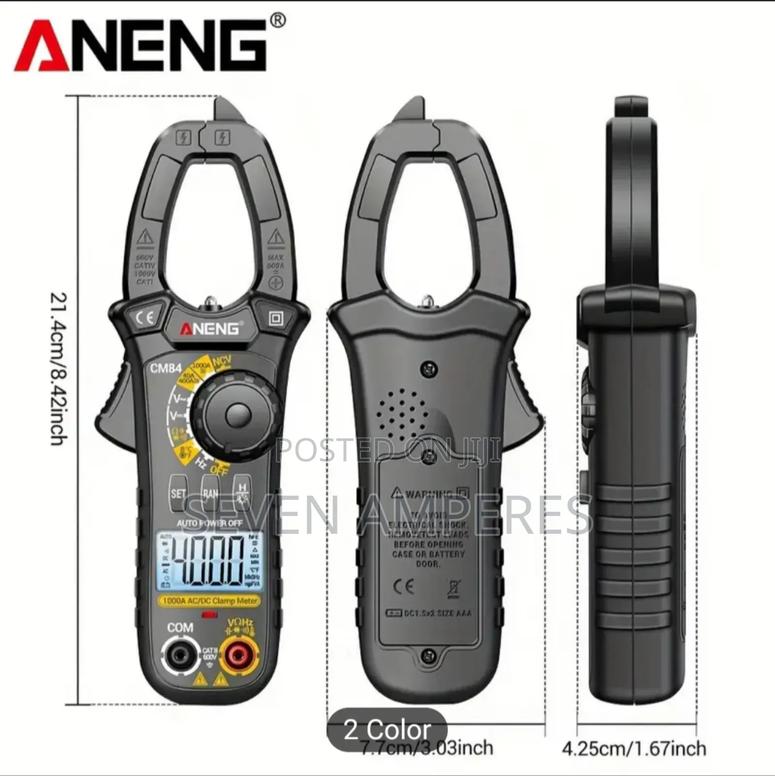 Aneng Cm84 Digital Clamp Multimeter