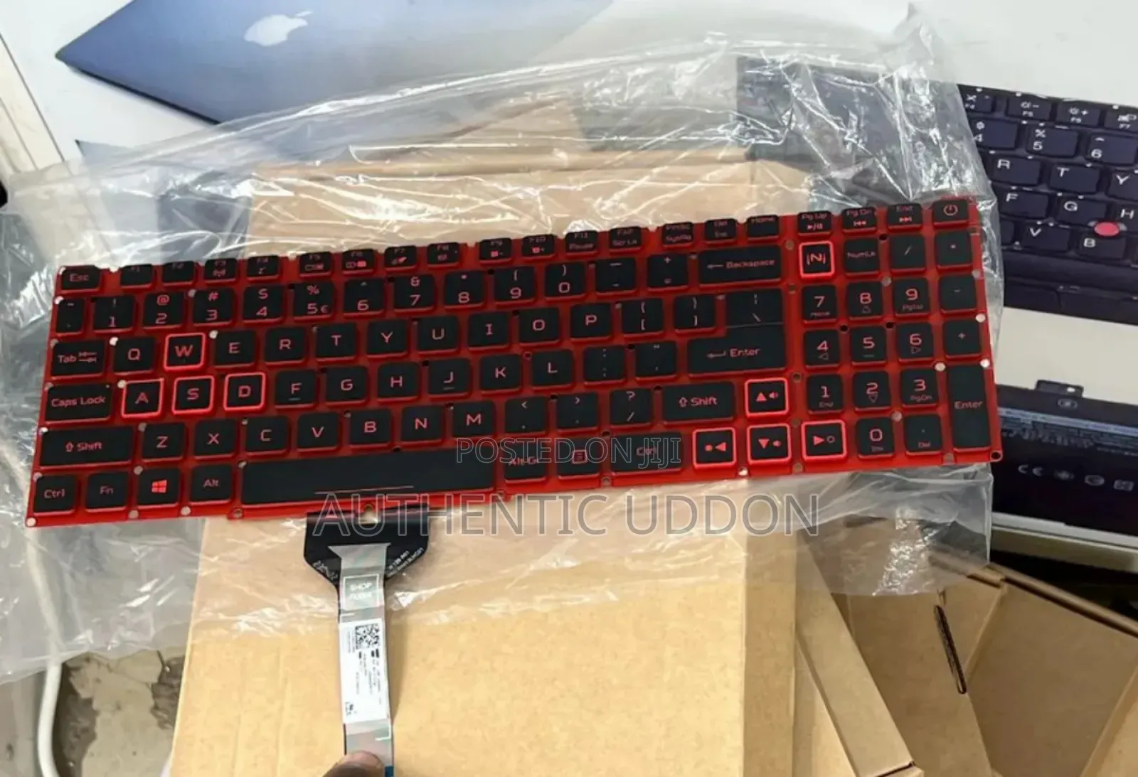 Msi Gf65 15.6" Gaming Laptop Keyboard Us With Backlit Red