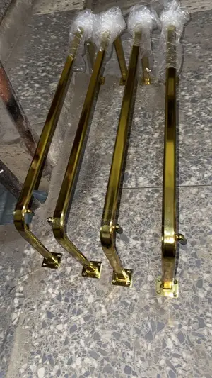3feets Wide Golden U Shaped Wall Hangers