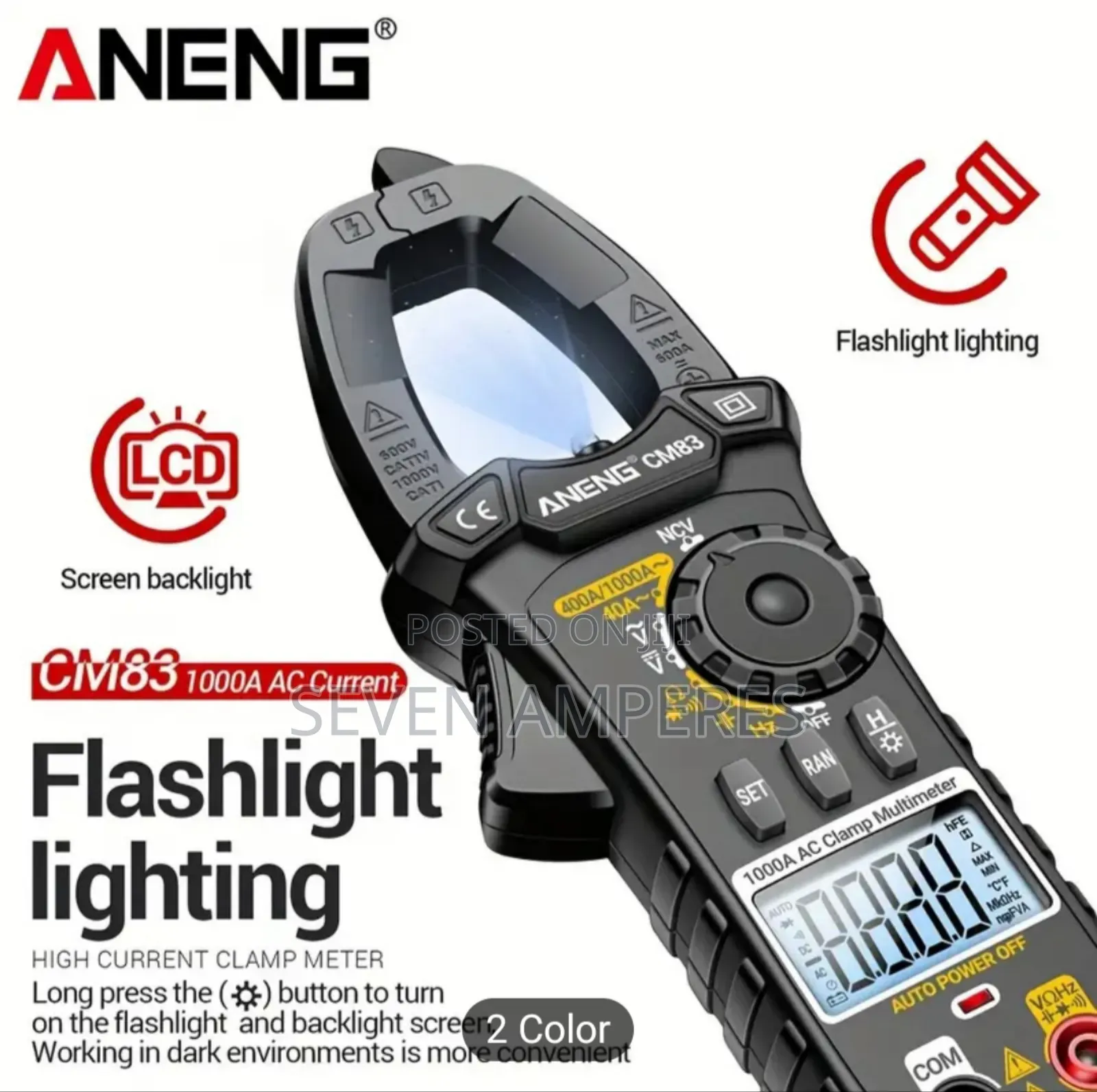 Aneng Cm83 Digital Clamp Multimeter