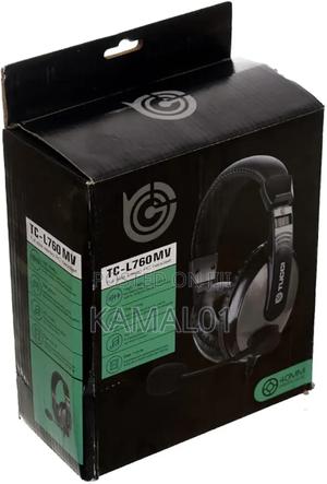 Wired Headphones With Noise-Canceling Microphone Ergonomic