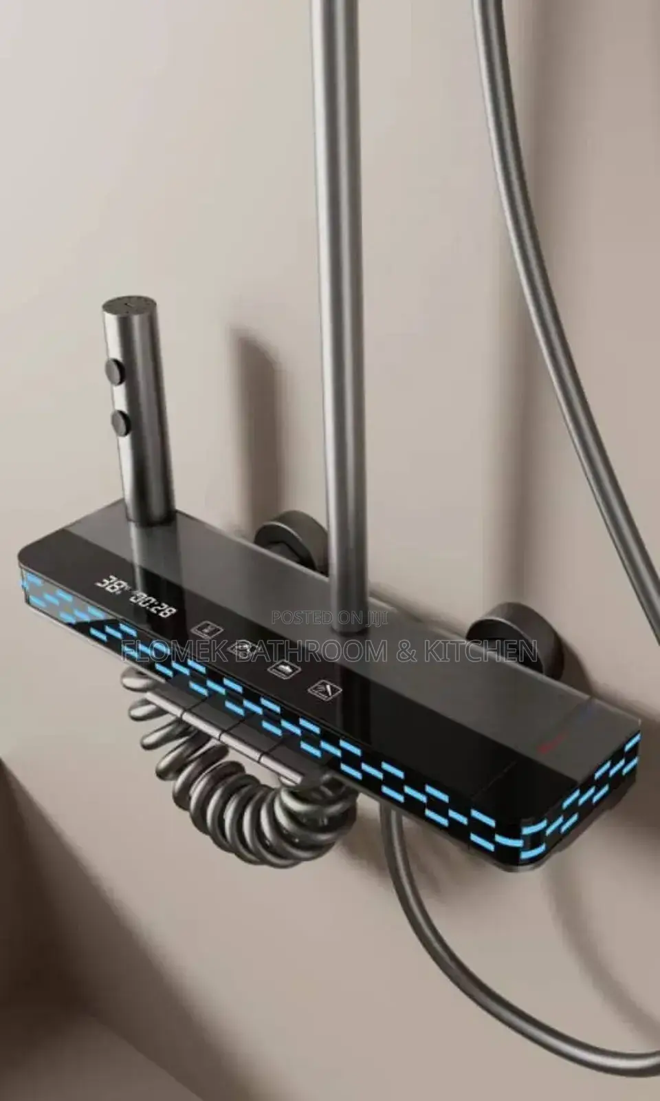 Bathroom Shower With Thermostat