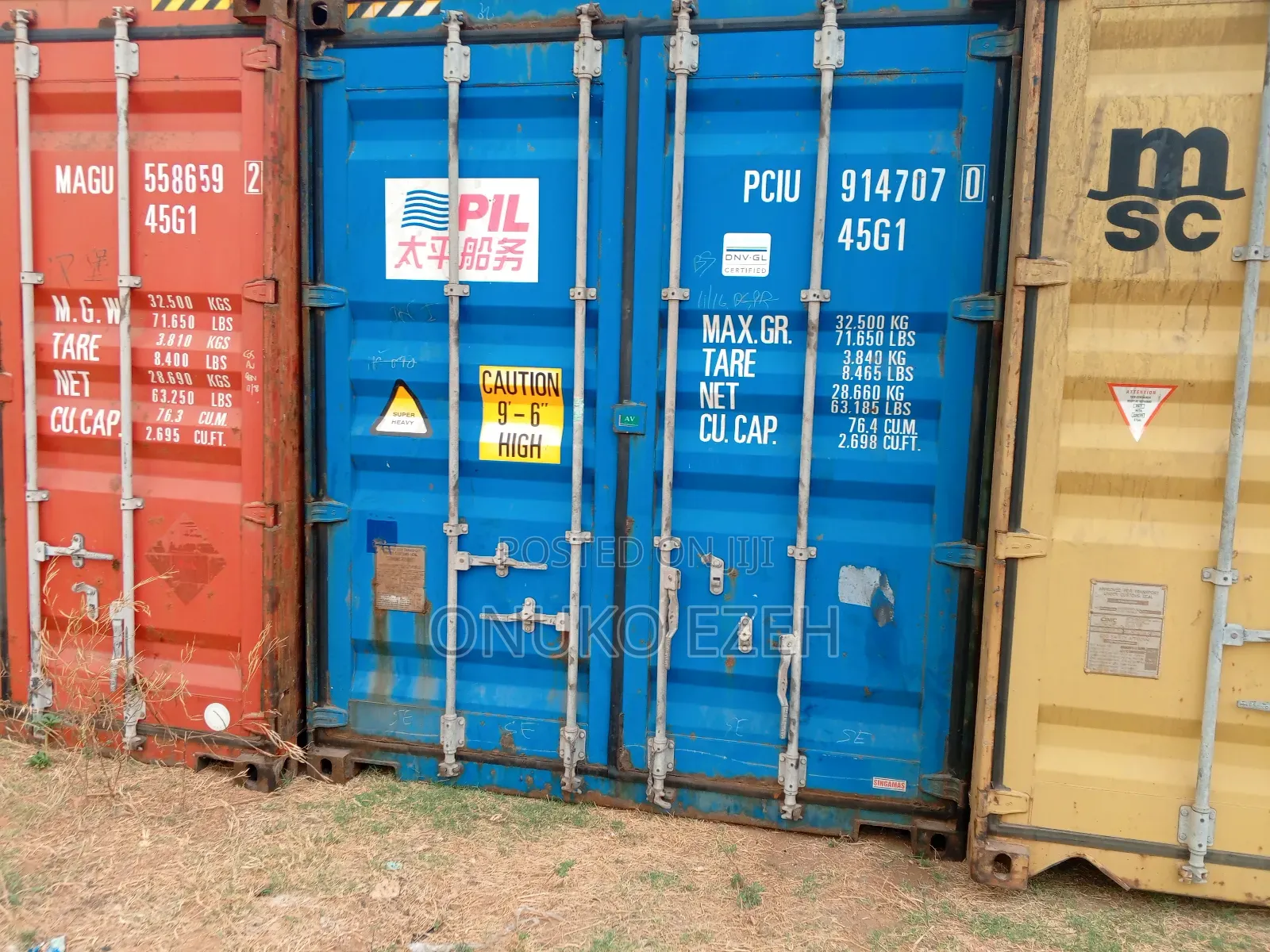 40ft Berger Container Shipping