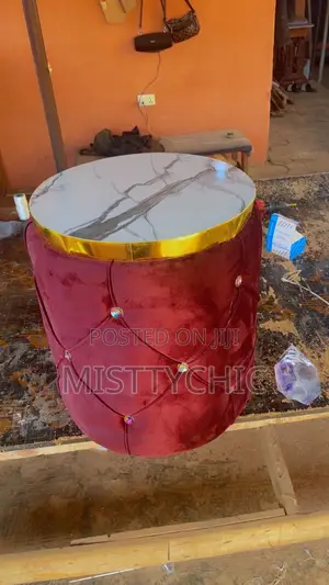 Marble Top Luxury Stool