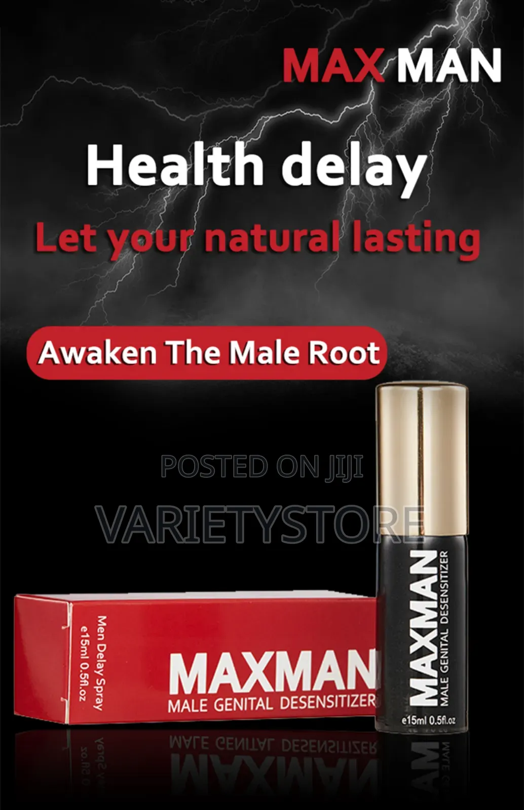 Maxman Delay Spray