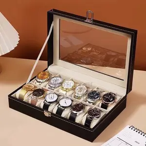 Photo - Wristwatch Organizer Storage Box - 12 Slot