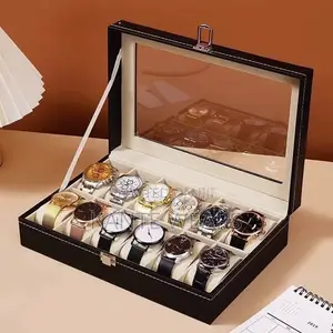 Wristwatch Organizer Storage Box - 12 Slot